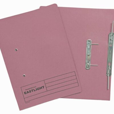 ValueX Springfile Foolscap Pink PK25