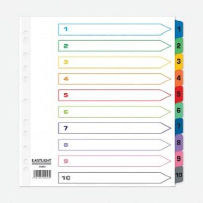 ValueX Mylar Divider A4 1-10 Wide