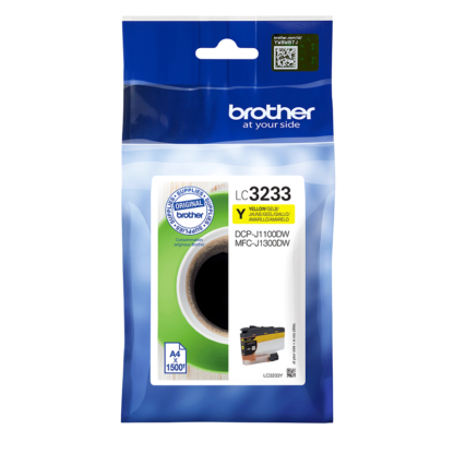 BROTHER YELLOW INK CART 1.5K PAGES