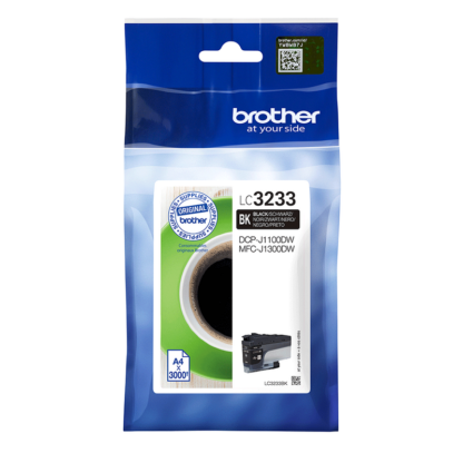 BROTHER BLACK INK CART 3K PAGES