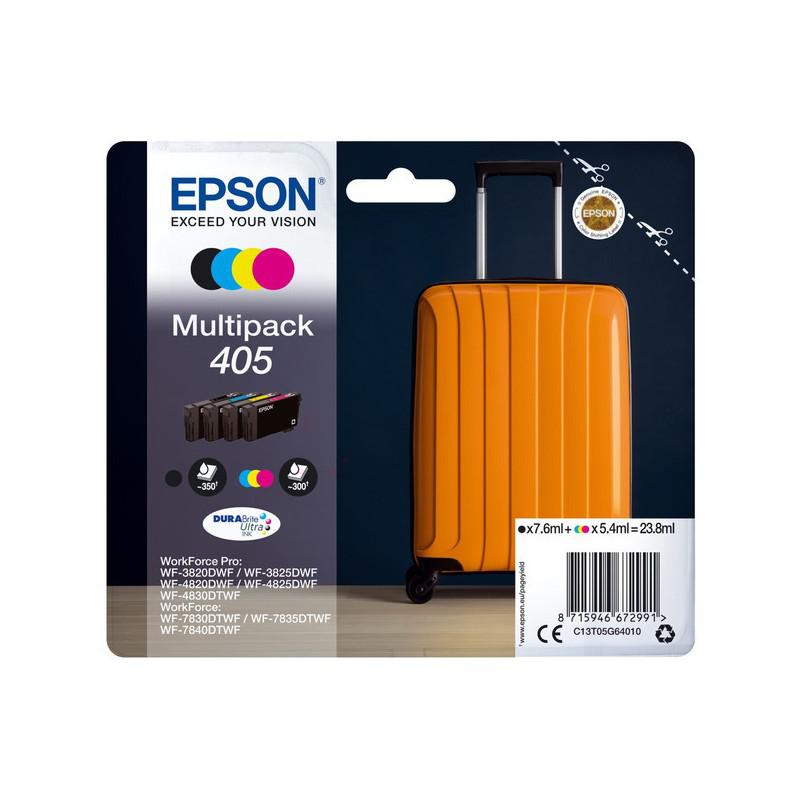 EPSON 405 MULT PK BK CMY STD INK CAR