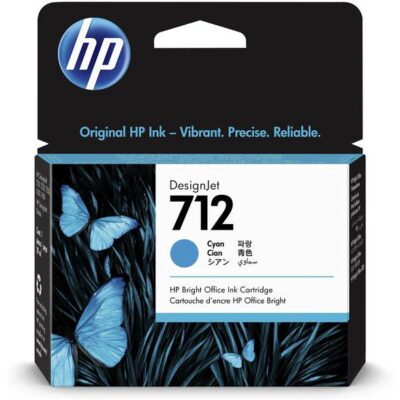 HP 3ED67A 712 CYAN INK CARTRIDGE 29ML