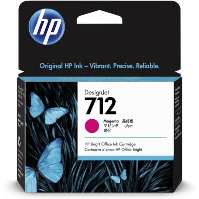 HP 3ED68A 712 MAGENTA INK CARTRIDGE 29ML