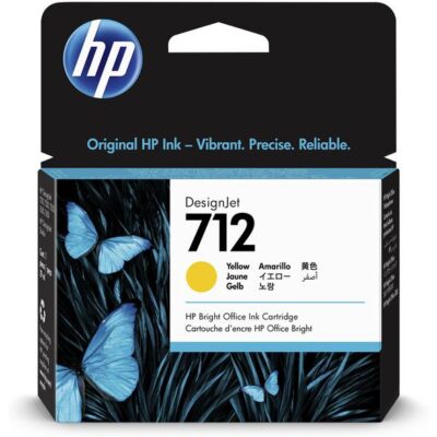 HP 3ED69A 712 YELLOW INK CARTRIDGE 29ML
