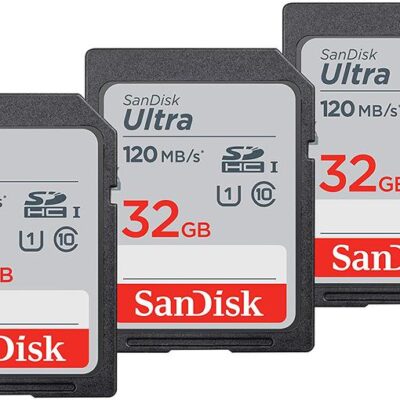 32GB Ultra SDHC Memory Card 3 Pack