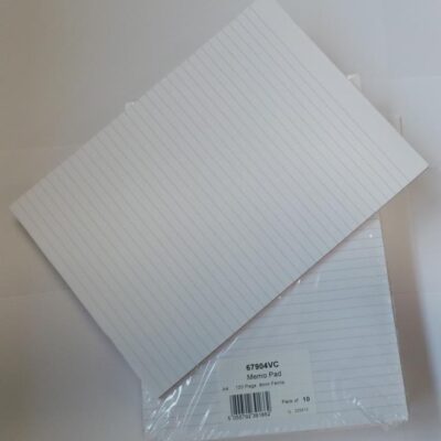 ValueX A4 Memo Pad Headbound PK10