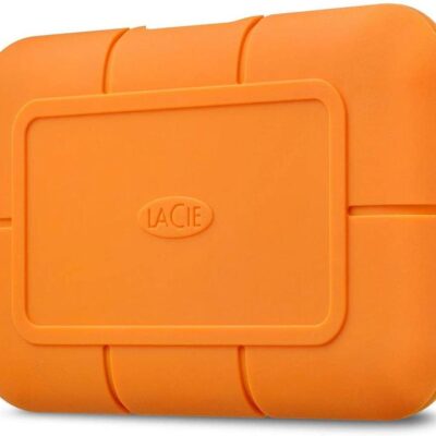500GB Orange Rugged NVMe USB C Ext SSD