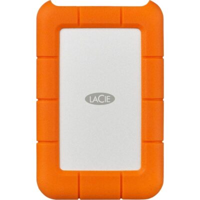 1TB Orange Rugged NVMe USB C Ext SSD