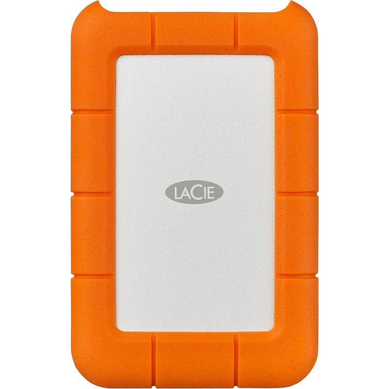 1TB Orange Rugged NVMe USB C Ext SSD