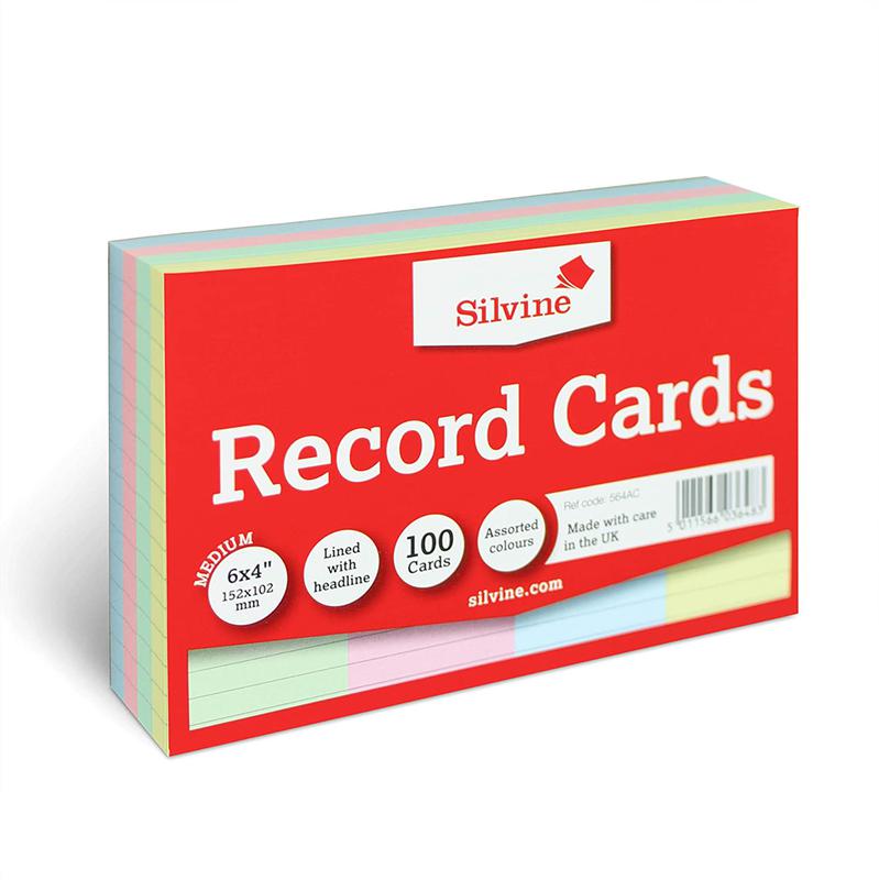 ValueX Recd Card 152x102mm RldAstd PK100