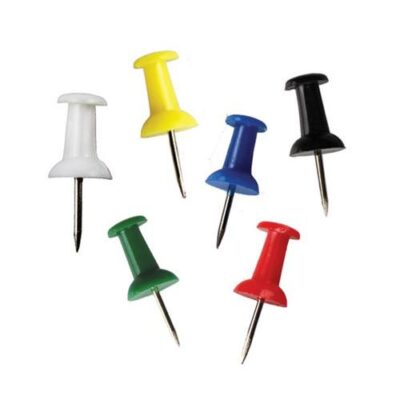 ValueX Push Pins Assorted Pack 25
