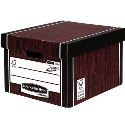 Fellowes Prem Classic Box Wood BX5