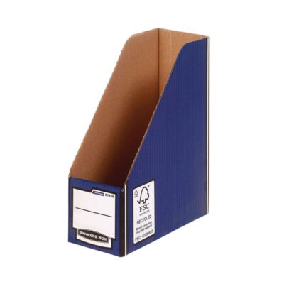 Fellowes Prem Magazine File Blue BX5