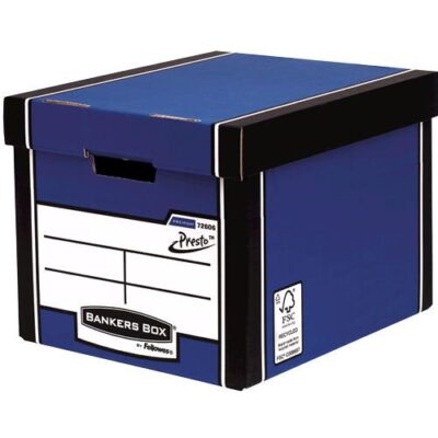 Fellowes Premium Tall Box Blue BX5