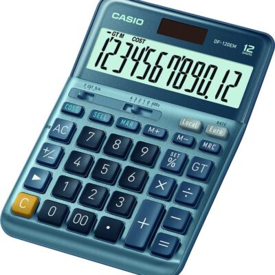 Casio DF-120EM 12 Digit Desk Calculator