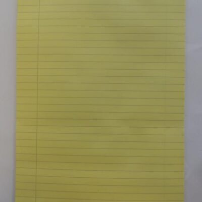 ValueX Exec Pad A4 100 Page Yellow PK10