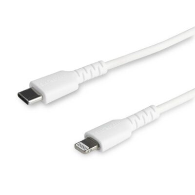 1m White USB C to Lightning Cable