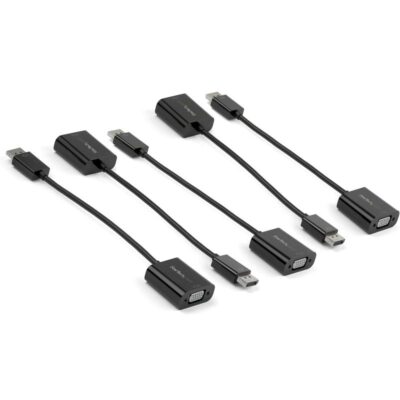 1920x1200 DisplayPort to VGA Adapter x5