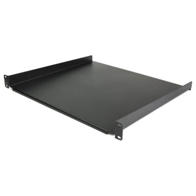 1U Fixed Server Rack Shelf 16in Deep