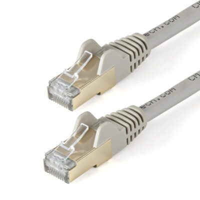 10m CAT6a Grey RJ45 10GbE STP Cable