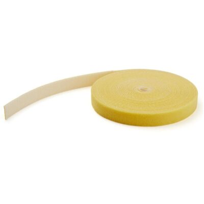 50 ft Hook and Loop Yellow Cable Roll