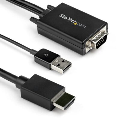 3m VGA to HDMI Adapter 1080p USB Powered