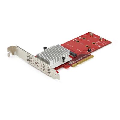 Dual M.2 PCIe SSD Adapter x8 PCIe 3.0
