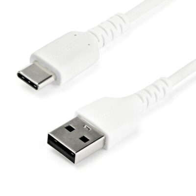 2m White USB 2.0 to USB C Cable 60W