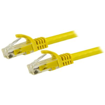 1.5m CAT6 Gigabit Ethernet Yellow Cable