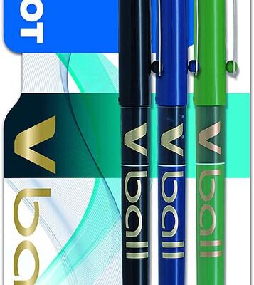 Pilot Vball Rollerball 0.7mm Asst PK3