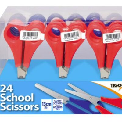 ValueX School Scissors Asstd ColoursPK24