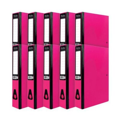 Pukka Brights Box File FS Pink PK10