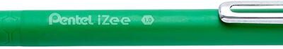 Pentel IZEE Ballpen 1.0mm CAP GR PK12