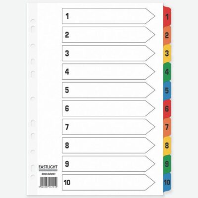 ValueX Index Mylar 1-10 A4