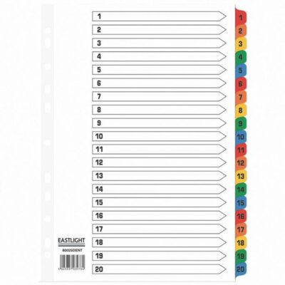 ValueX Index Mylar 1-20 A4