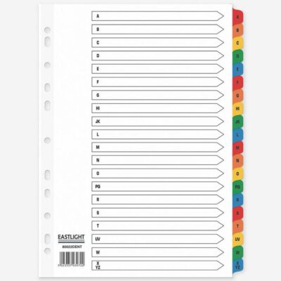 ValueX Index Mylar A-Z A4