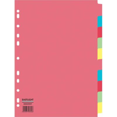ValueX Divider 10 Part A4 Card