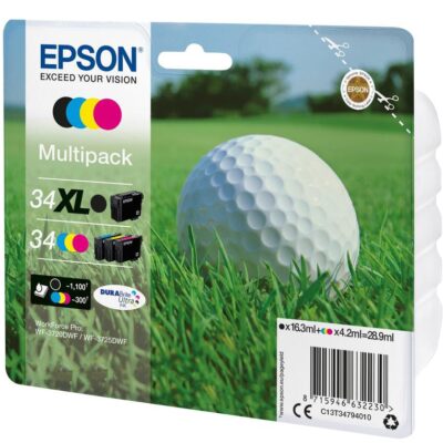 Epson T3479 Mult PK 34XLBK 34CMY Std