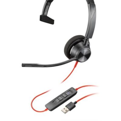 Poly Blackwire 3310 USB A Wired Headset