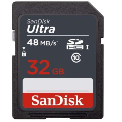 Ultra 32GB SDHC UHS I CL10 Memory Card