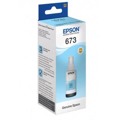 EPSON T6735 LIGHT CYAN INK CART 70ML