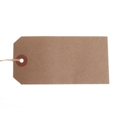 ValueX Strung Tag 108x54mm BF PK1000