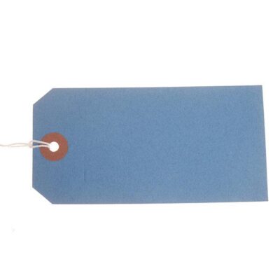 ValueX Strung Tag 120x60mm BL PK1000