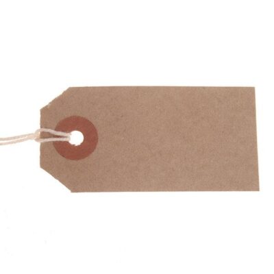ValueX Strung Tag 70x35mm BF PK1000