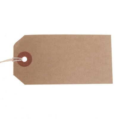 ValueX Strung Tag 83x41mm BF PK1000
