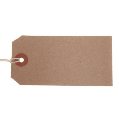 ValueX Strung Tag 96x48mm BF PK1000
