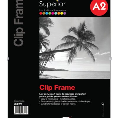 A2 Seco Clip Frame Perspex Safety Glass