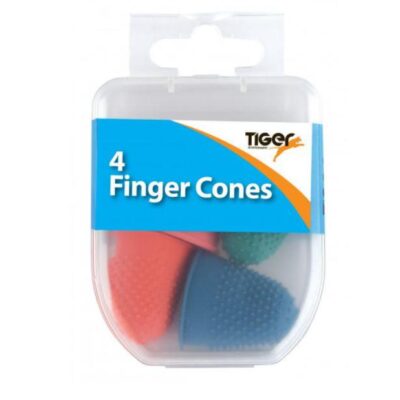 ValueX Finger Cones Astd Col & Sizes PK4