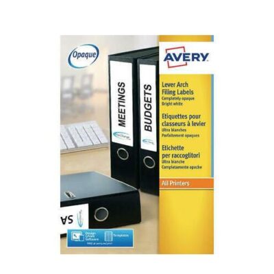 Lvr Arch Lbls Inkjet 40 lbls per pk