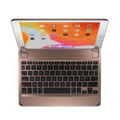 10.2in French Keyboard iPad 7th Gen Gold